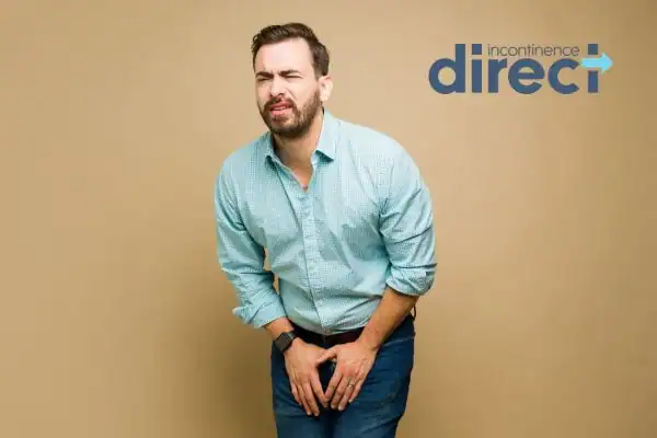 Image of a middle aged man suffering with urge incontinence Chelmsford 